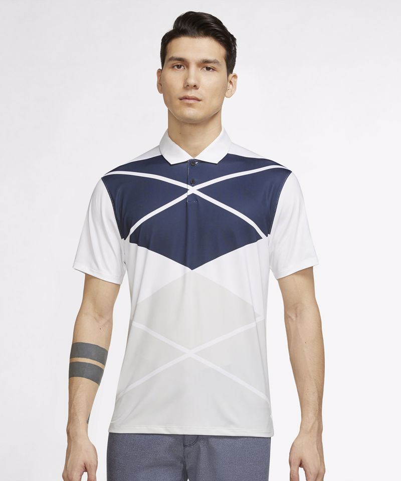 Nike Vapor argyle print polo NK338 Clothing Wear